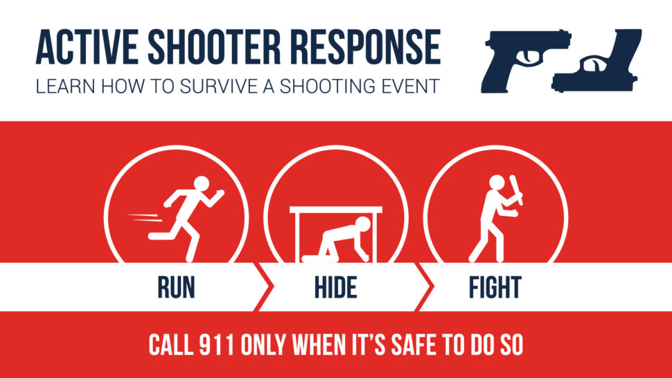 Active Shooter: Run, Hide, Fight - SafetySkills Online Safety Training