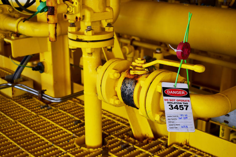 Lockout/Tagout on Valve - SafetySkills