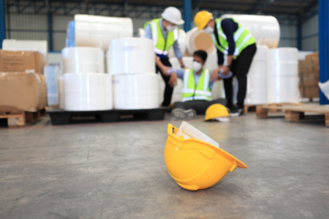 Injured warehouse employee in Canada